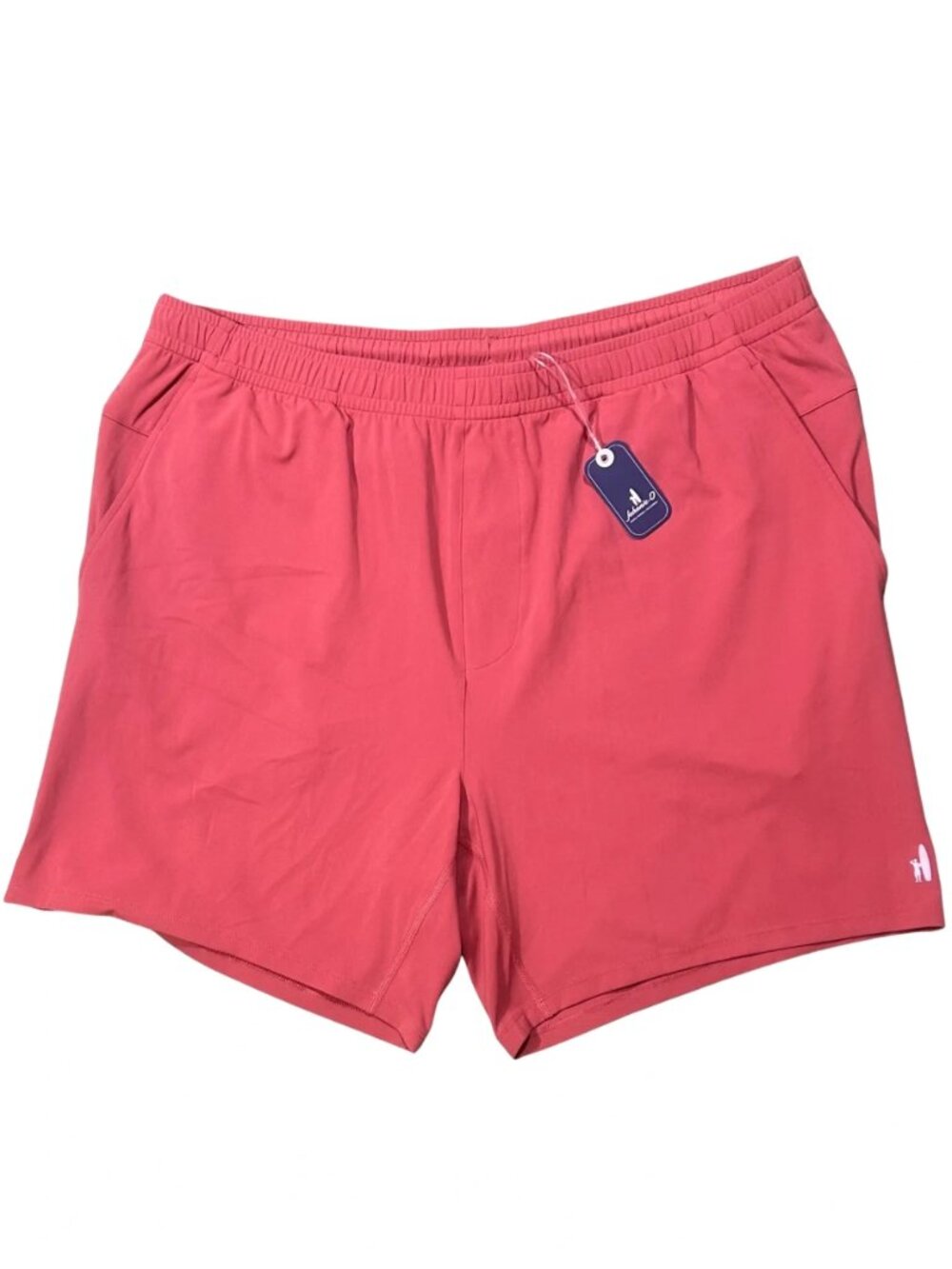 Johnnie-O Rossa Red Rocke Performance Shorts JMSH100100 7" Inseam Active NWT XL
